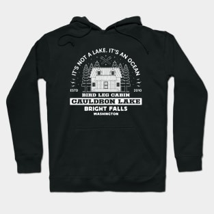 Cauldron Lake Cabin Emblem Hoodie